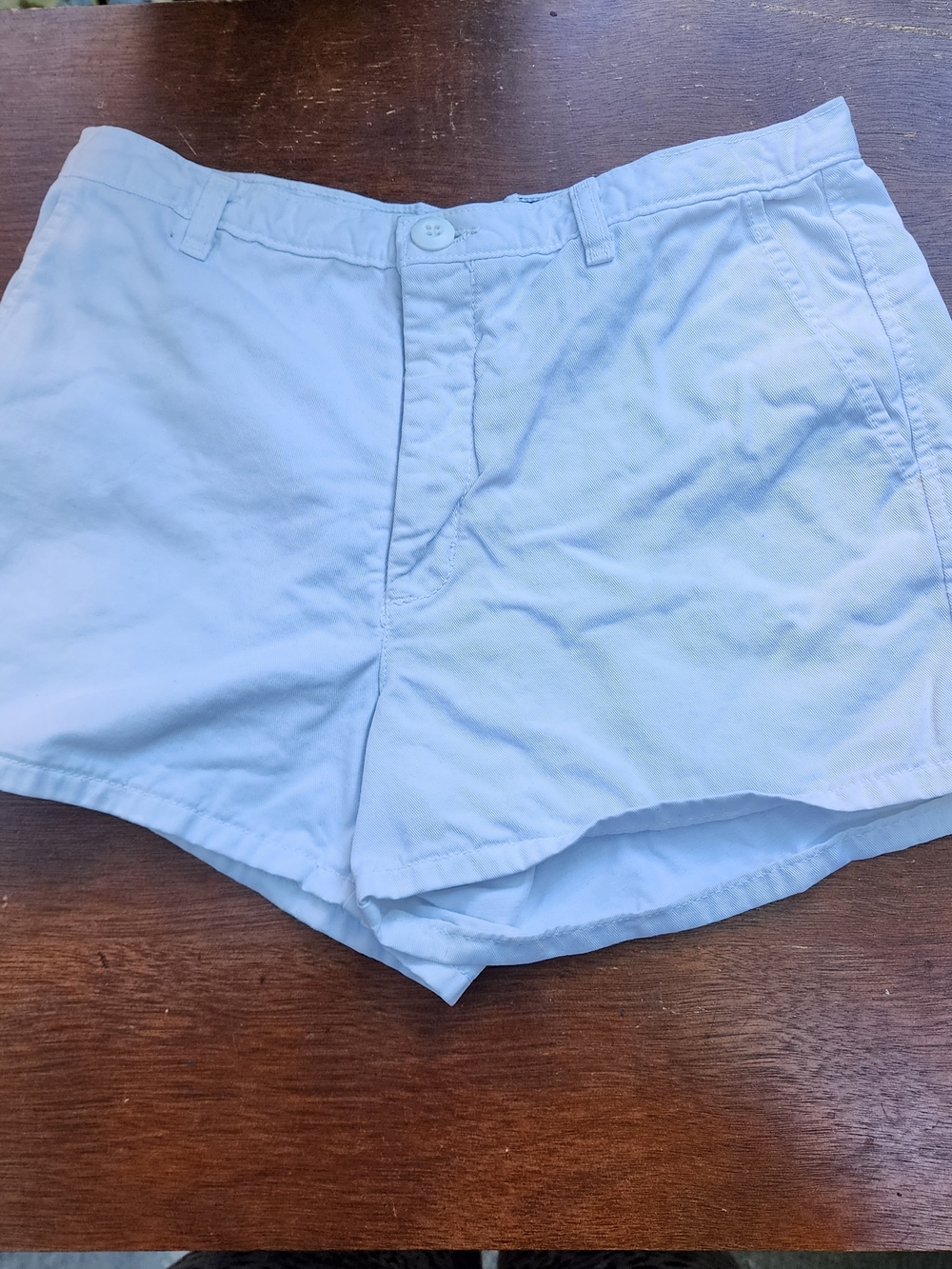 VTG Polo Jeans Co Ralph Lauren High Waisted Cotton Shorts White [6]